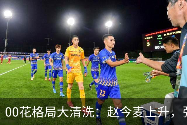 00花格局大清洗：赵今麦上升，张子枫稳坐，李庚希掉队